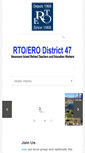 Mobile Screenshot of district47.rto-ero.org
